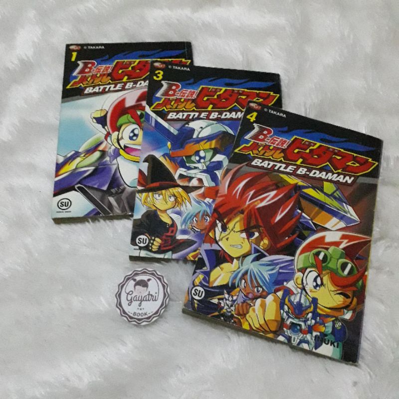 Battle B-Daman - Komik Cabutan M&C (Inuki Eiji)