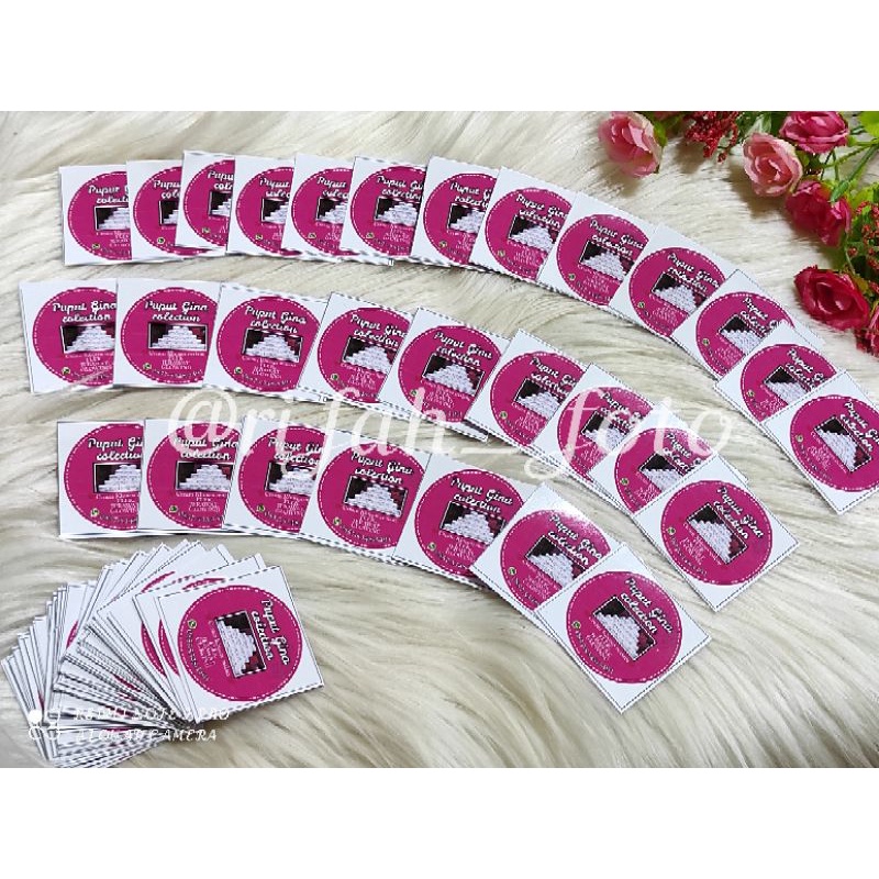 

STIKER/LEBEL skincare termurah isi 105lembar +DESAIN