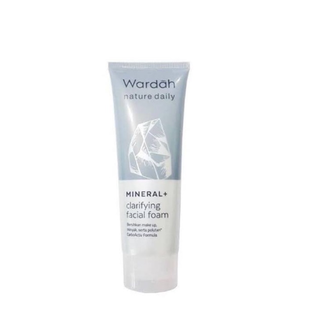 WARDAH MINERAL FACIAL FOAM // nature daily wardah mineral + clarifying facial foal