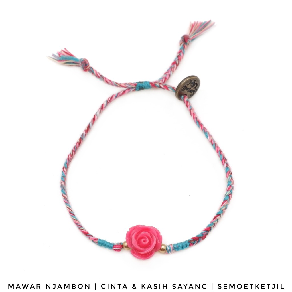 

Semoet Ketjil Gelang Boho Mawar Njambon Bohemian Special Edition