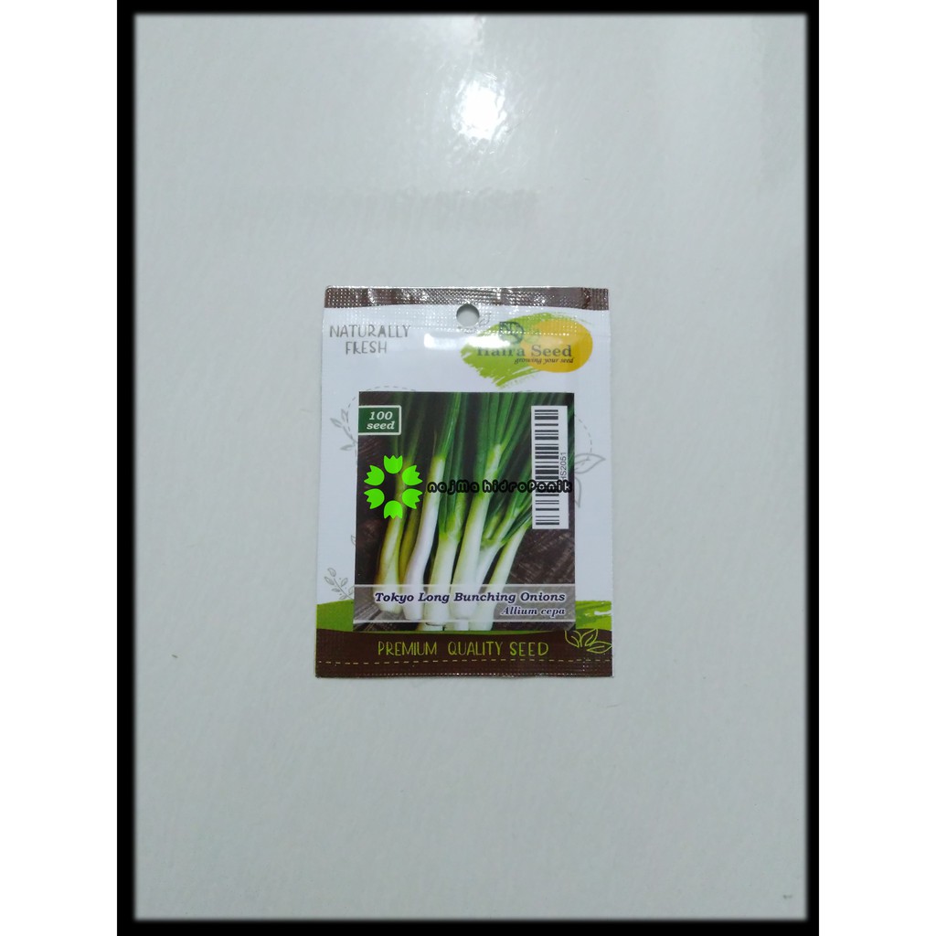 Benih/bibit Daun Bawang Tokyo Long Bunching Pouch (Haira Seed)