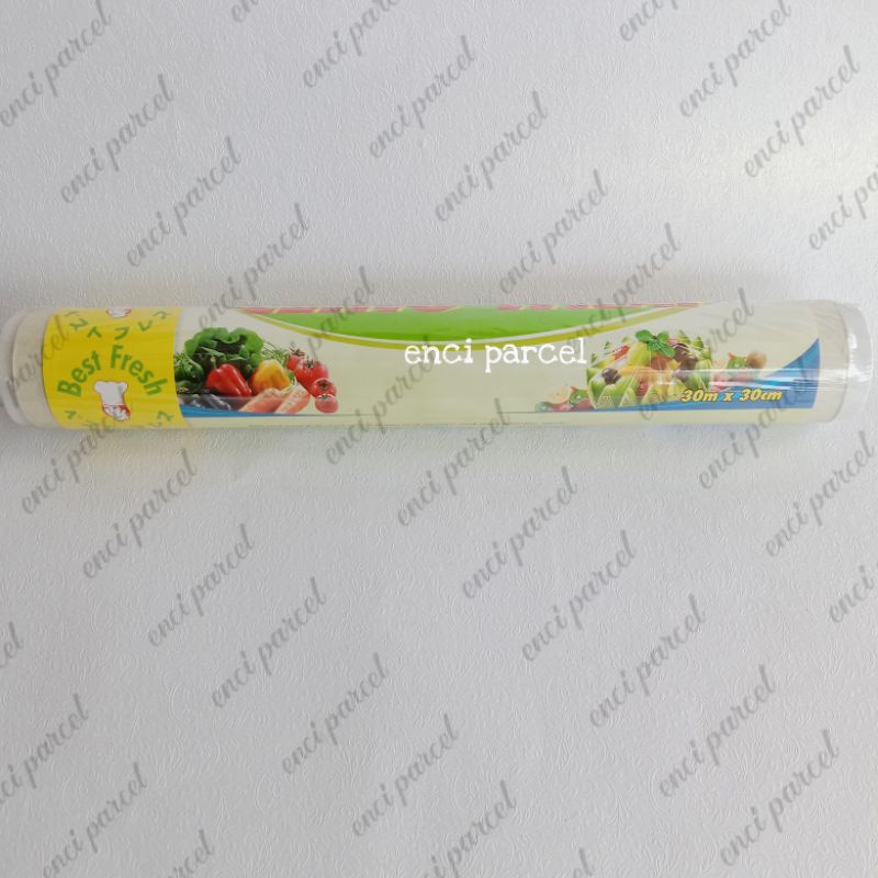 Plastik wrap bungkus buah