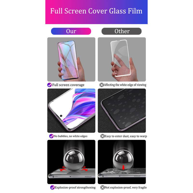 Auroras Pelindung Layar Tempered Glass 9D Untuk Motorola Moto G10 20 31 50 4G 30 Power 4G