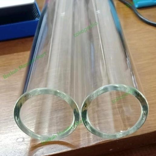 

pipa kaca pyrex OD 30mm x ID 26mm tebal 2mm panjang 22cm