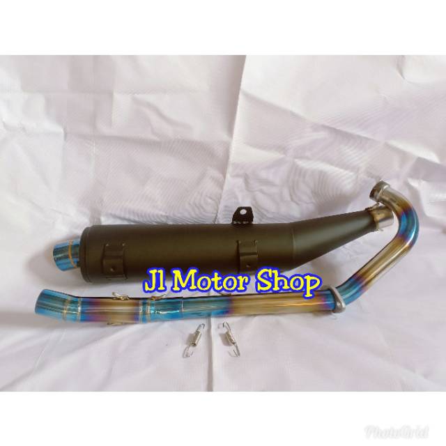 OBRAL KNALPOT STANDAR RACING TSUKIGI PELANGI SATRIA FU KARBU FU INJEKSI VIXION JUAL RUGI BAHAN STAINLESS