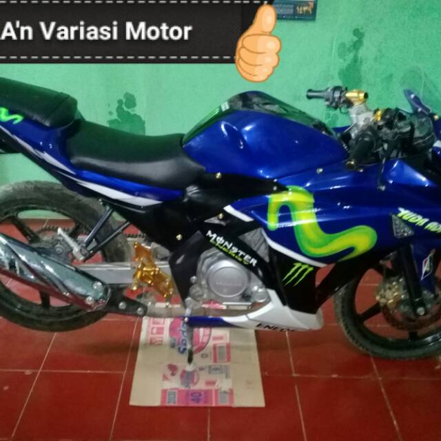 Pull bodi model yamaha r25..pnp.vixion new.vixion old.bison
