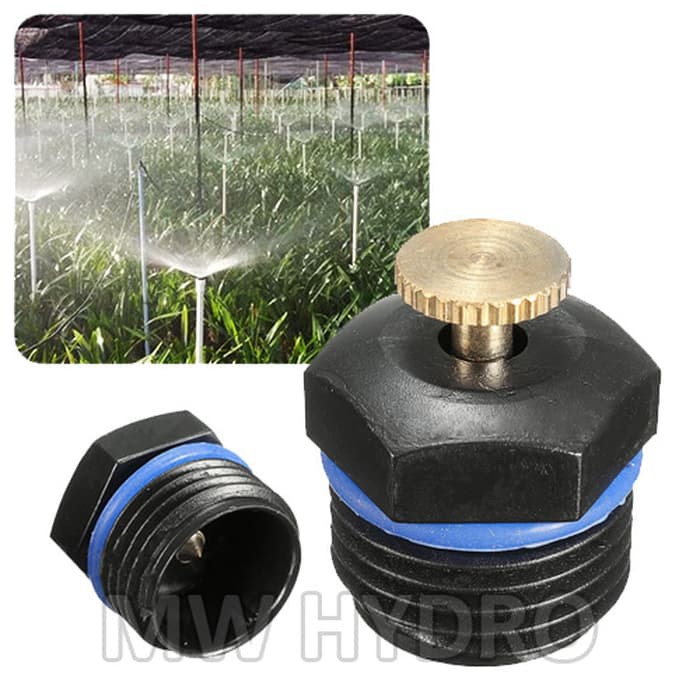 Adjustable Sprayer / Sprinkler 1/2&quot;, Plastic + Metal