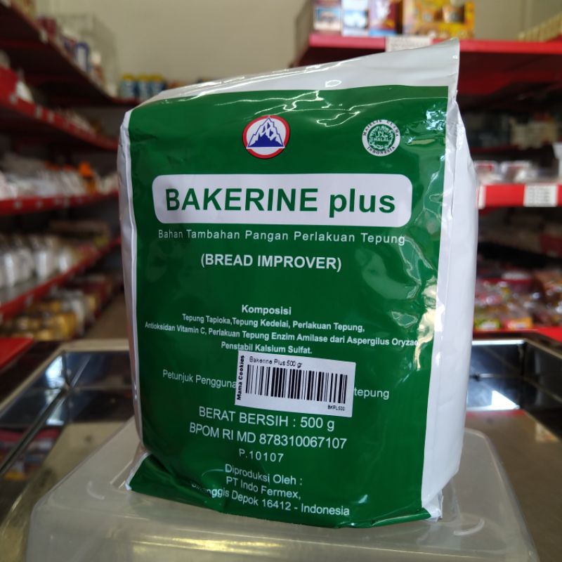 

Bakerine Plus Bread Improver 50 gr 25 gr / Pelembut Roti Ragi / Pengempuk Penghalus