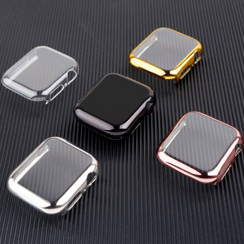 Case Bumper Pelindung Layar Ukuran 44mm / 40mm 42mm / 38mm Untuk Apple Watch Series 6 5 4 3 2