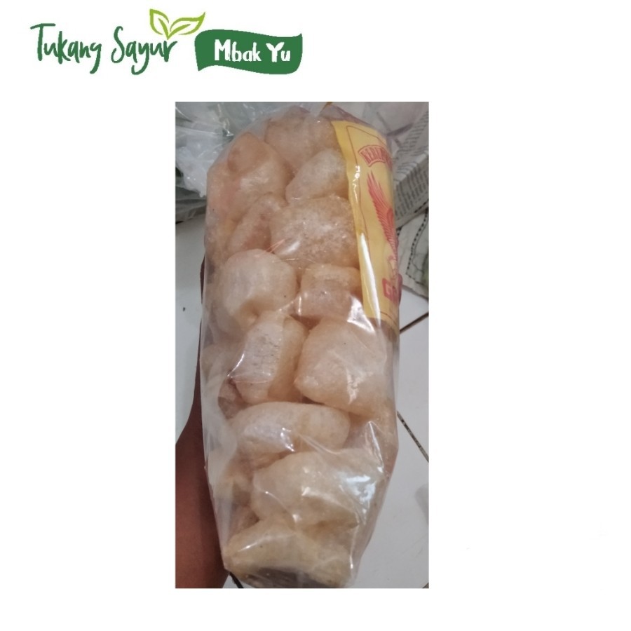

kerupuk kulit gurih per plastik sedang