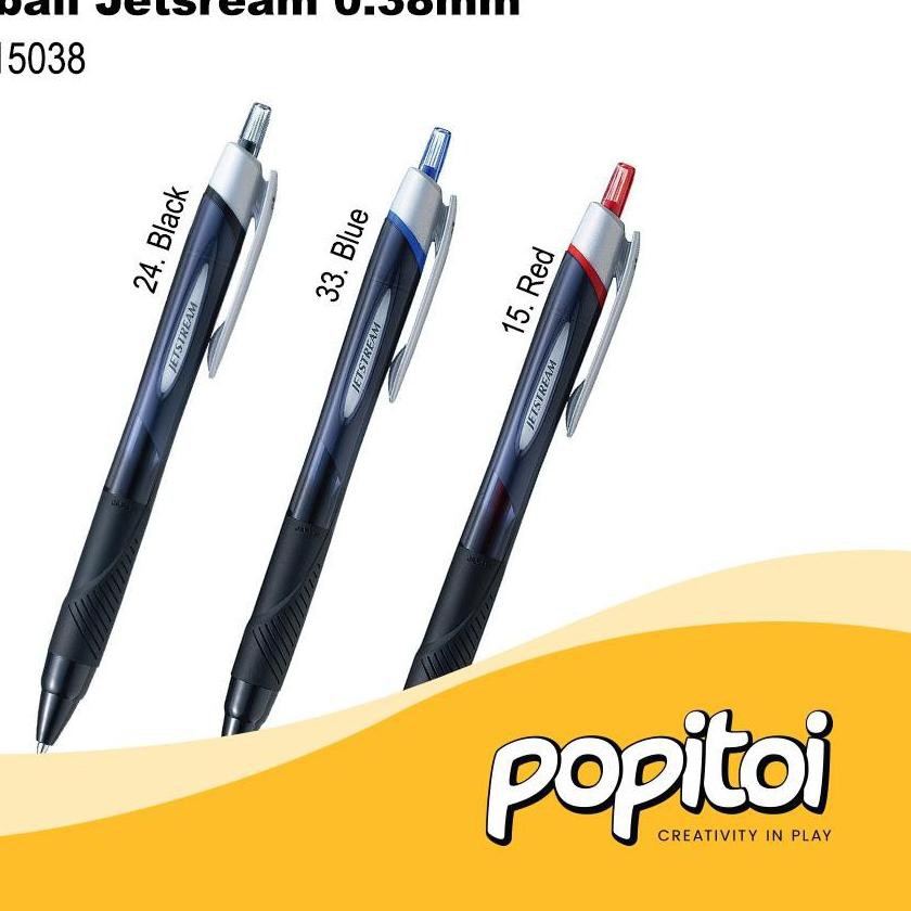

SG-096ZV" Uni Ball Point Jetstream Water Based Pen 0.38mm Pulpen ,,,,Thks
