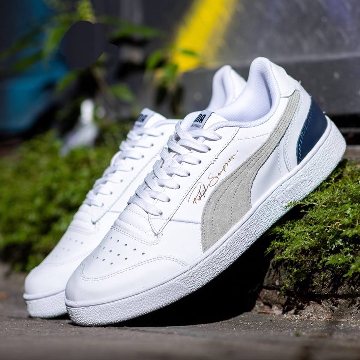 Sepatu Puma Ralphsamson [White Grey Navy]/BNWB-3