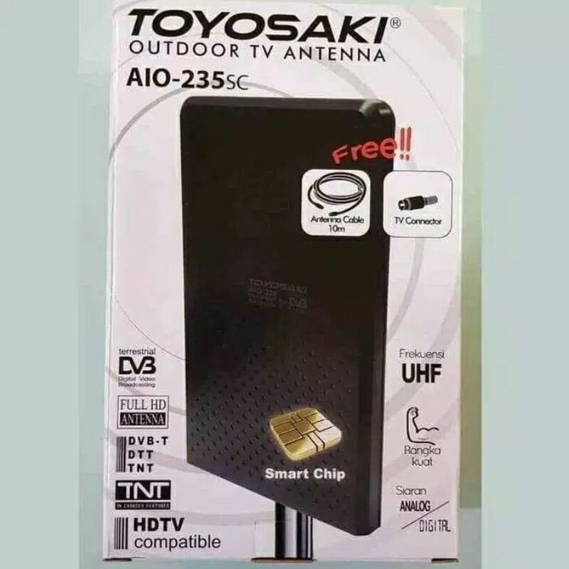 Antena Toyosaki AIO 235 SC Antena TV Digital (New 220)