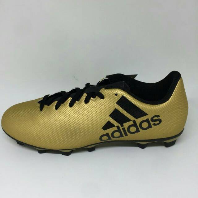 NEW Sepatu bola adidas original X17.4 FXG GOLD new 2018