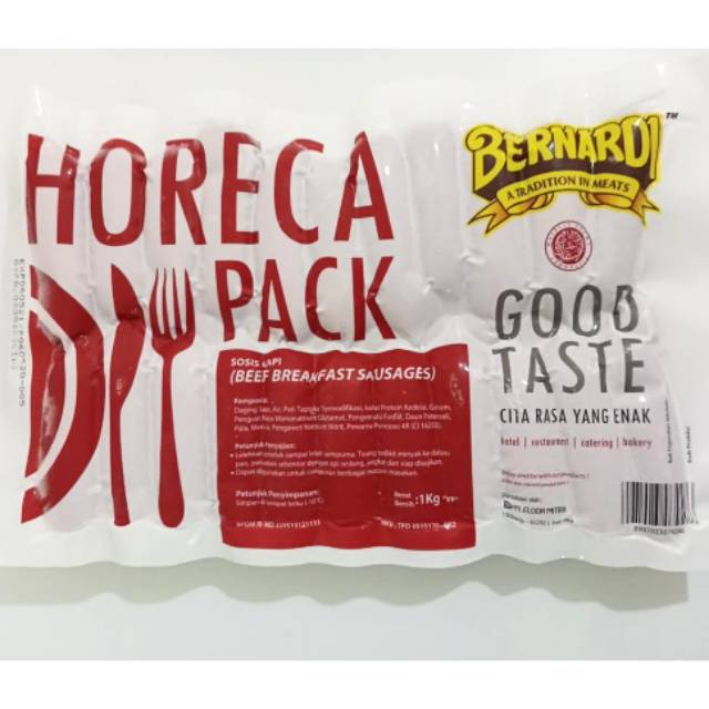 

Bernardi Horeca Sosis Sapi 1kg