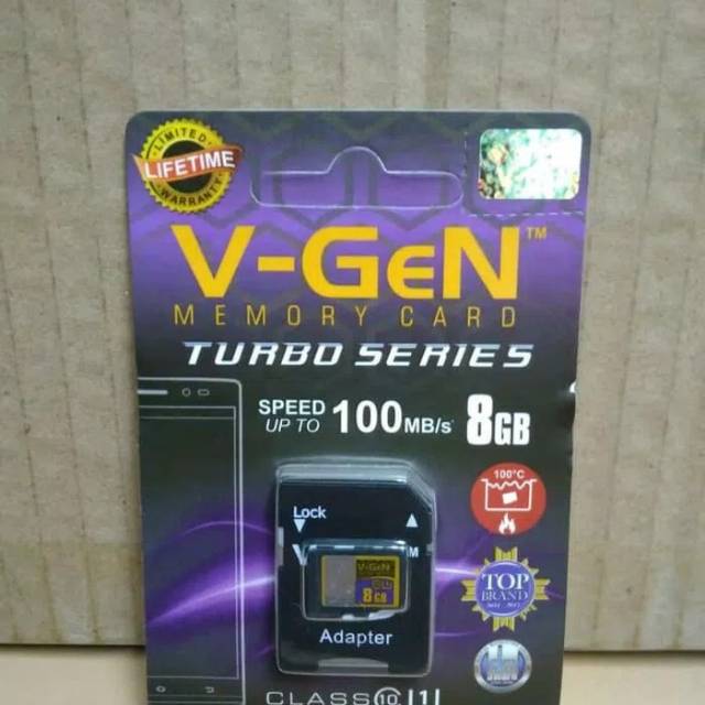 Memory 8GB V-Gen / Memori 8 GB V-Gen Class 10