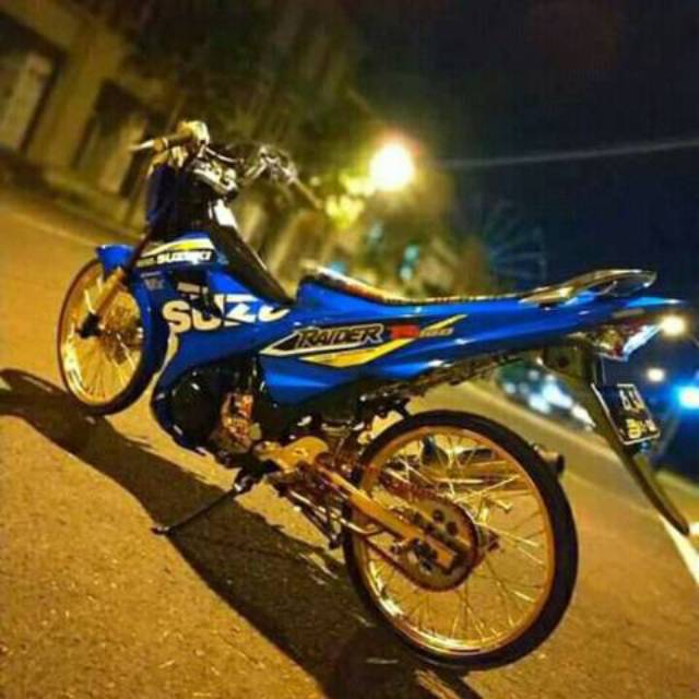 Striping variasi Satria Fu facelift Raider R