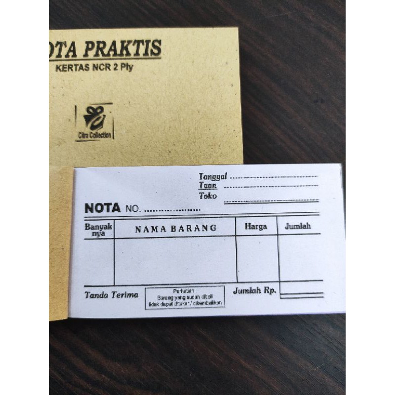 

Nota Praktis Ncr Citra 2 ply / Nota Mini 2 Ply / Nota Kecil Rangkap 2