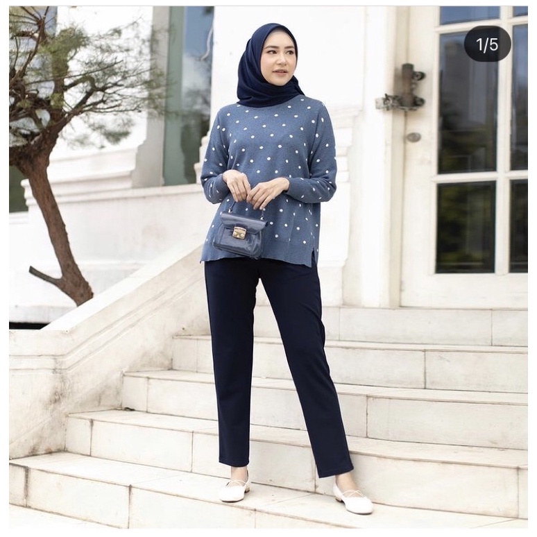 POLKA KNIT BY HEAVEN LIGHT