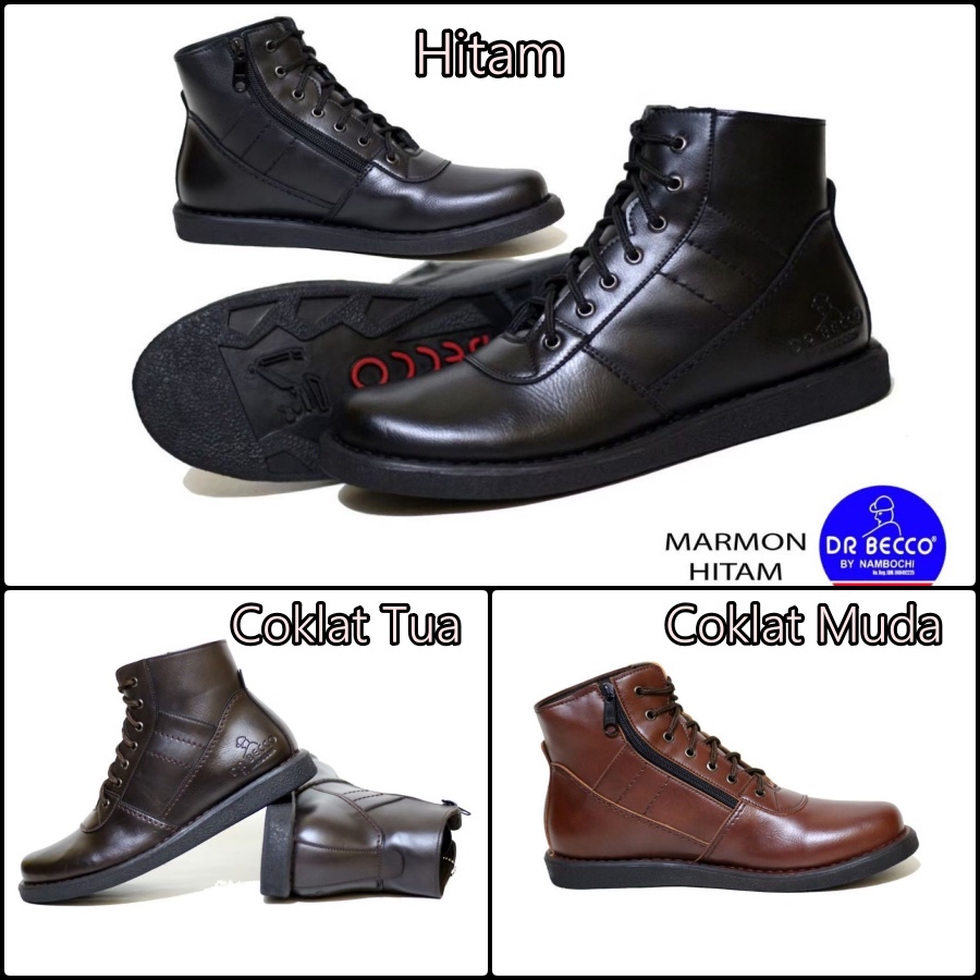SEPATU BOOT KASUAL PRIA DR BECCO MARMON
