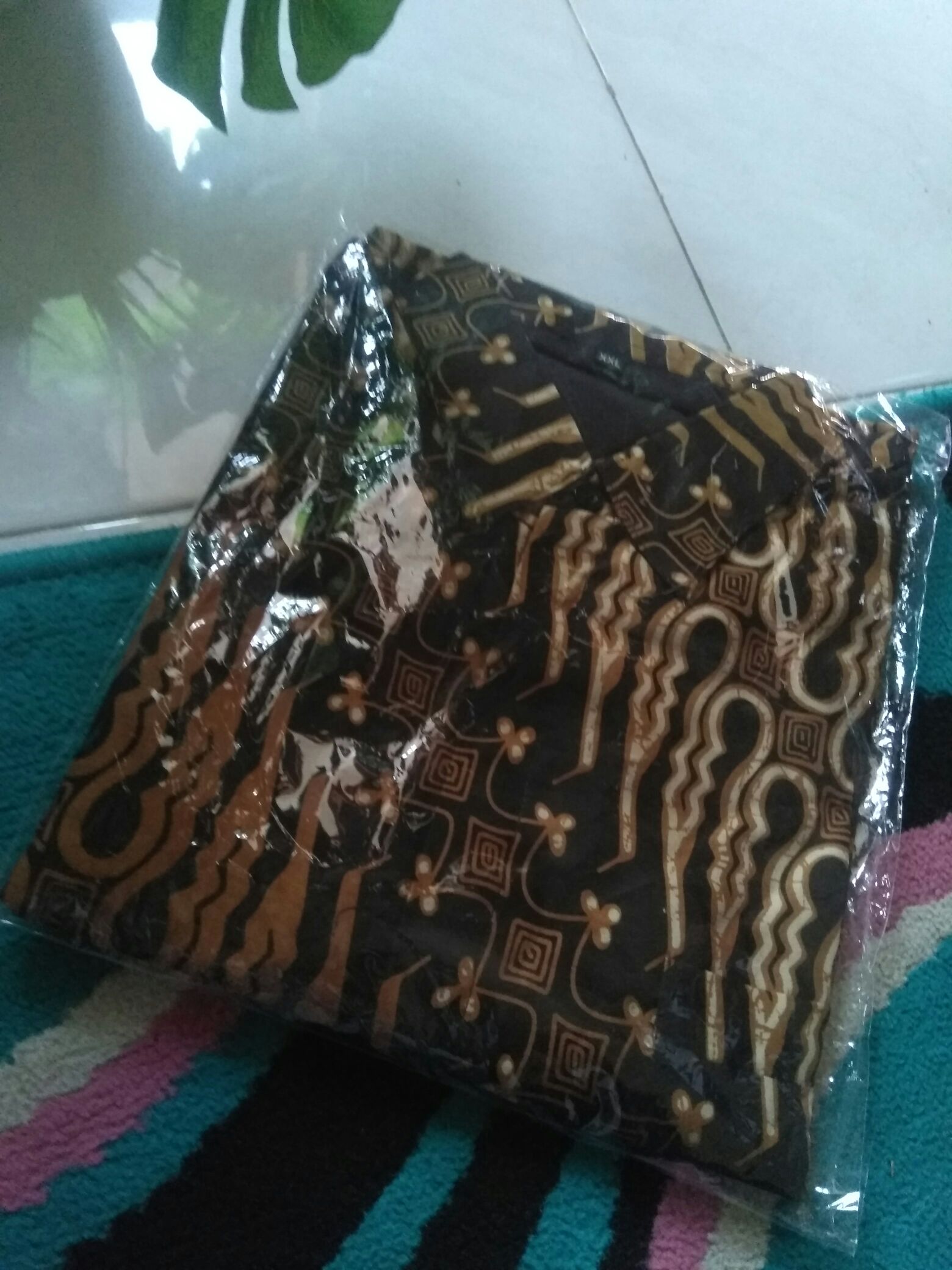 Parang Curigo Pendek Kemeja Batik Pria Full Furing Bahan Katun Primisima