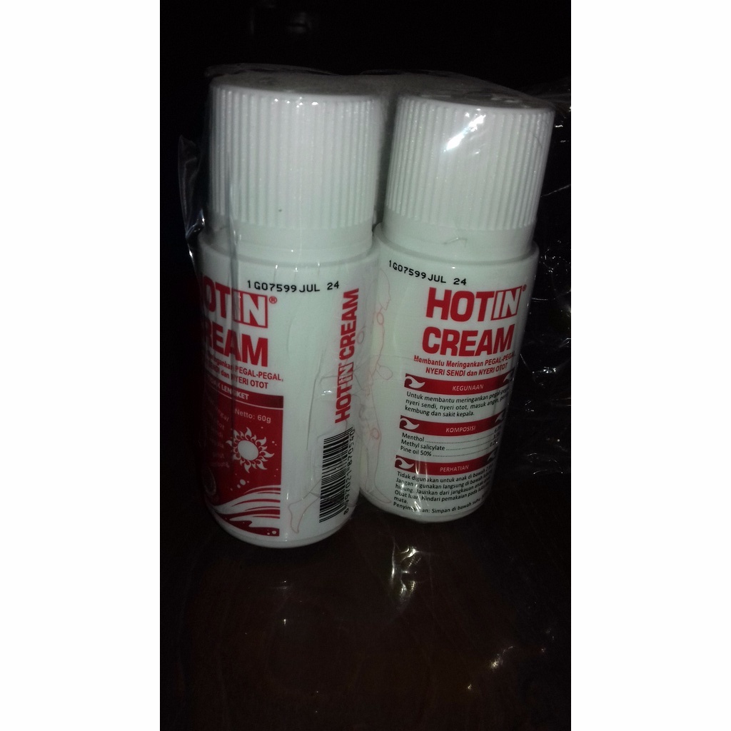 Hot in cream 60gr botol