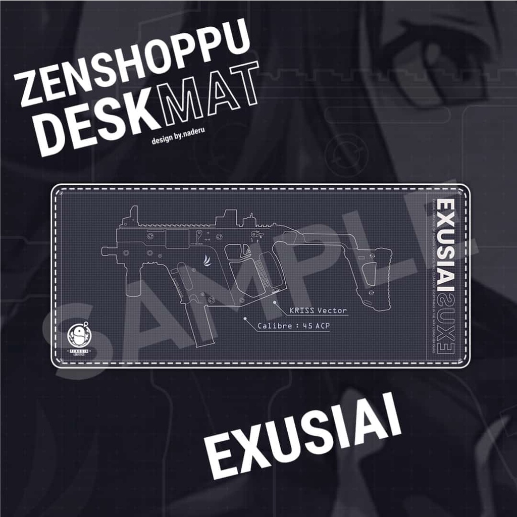 Kriss Exusiai Arknights Deskmat / Mousepad