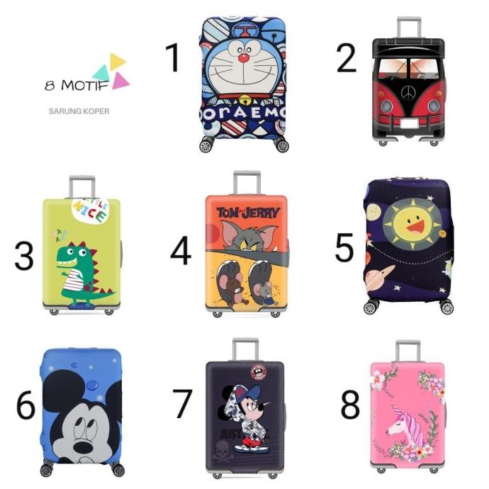 Sarung Koper Elastis / Luggage Cover Travel Organizer Lynx lynx67 Murah