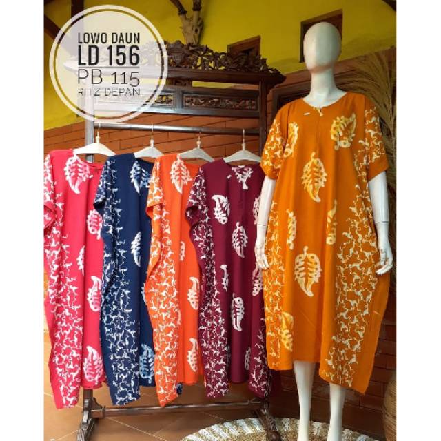 Daster batik Cap Lowo Daun