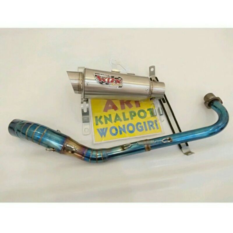 knalpot bluemoon WRX kolong Jupiter Z Vega Shogun Supra kharisma leher bluemoon