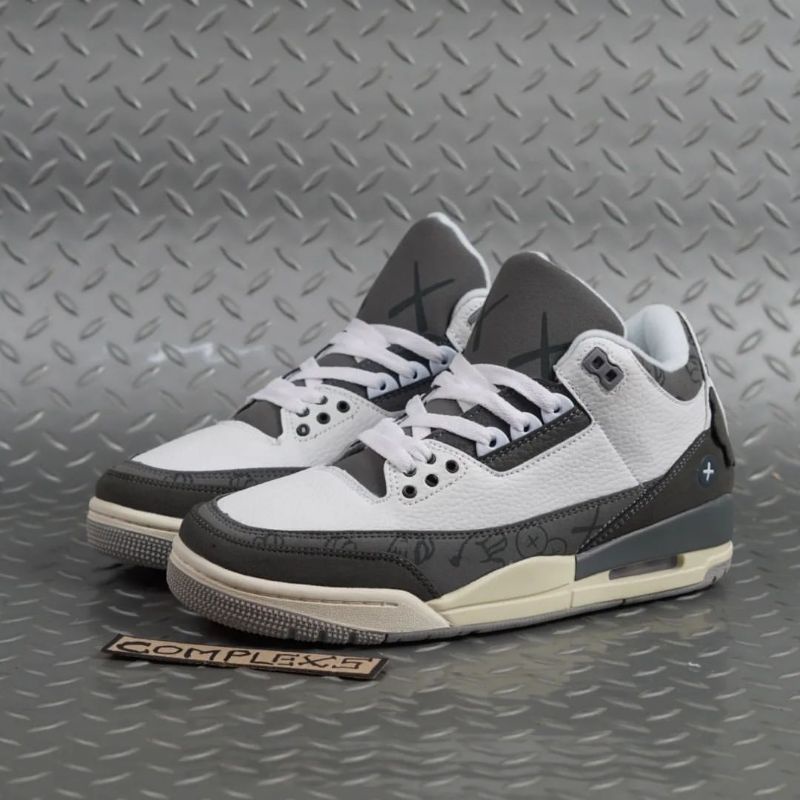 jordan 3 grey wolf