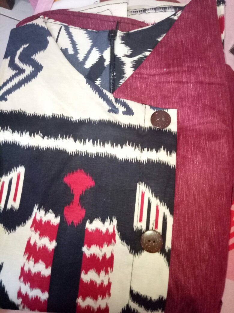 Batik Wanita - Atasan Blouse Batik Wanita Fashion 516