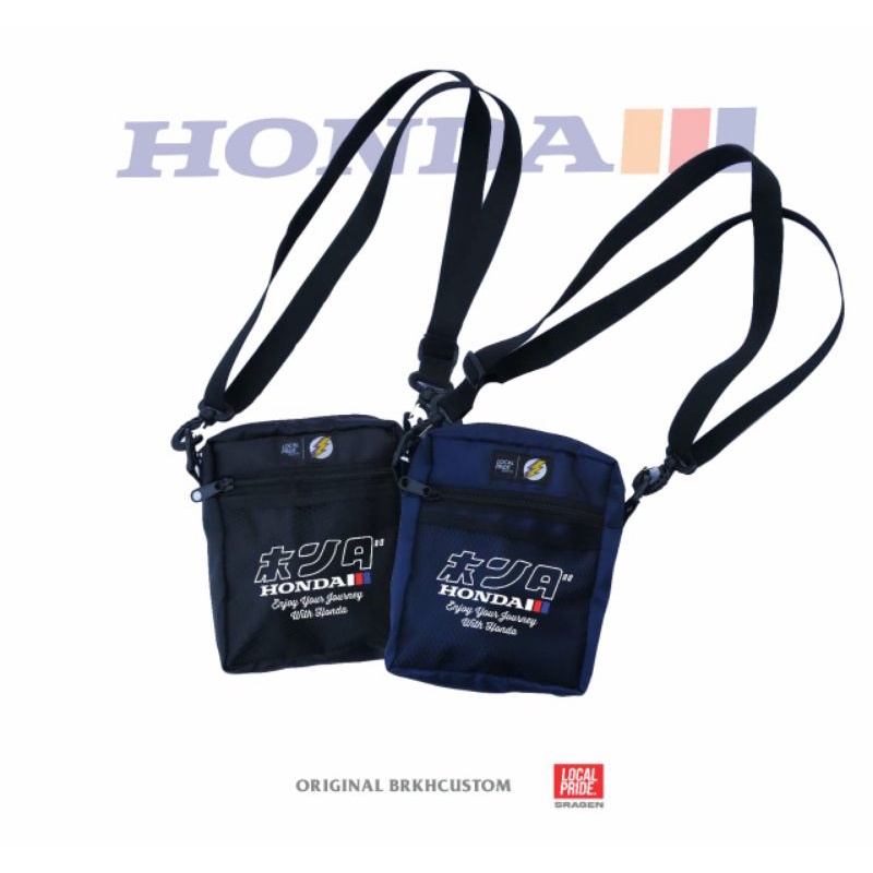 TAS SELEMPANG | TAS BAHU | SLINGBAG HONDAGANK | HONDA GANK | CB | KAOS CB | CB HEREX | TAS PSHT | TAS HEREX