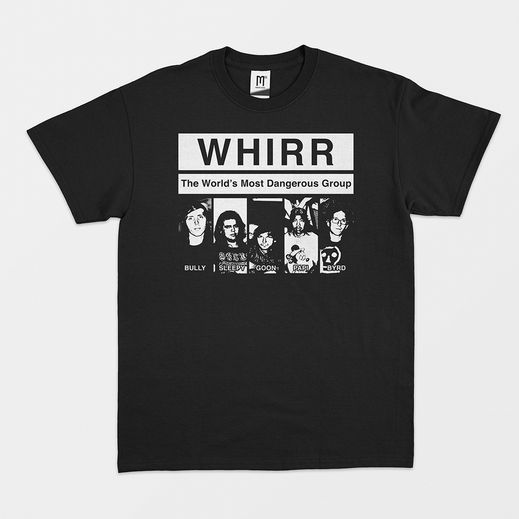 T-shirt Whirr - "The World's Most Dangerous Group" NWA Ripoff