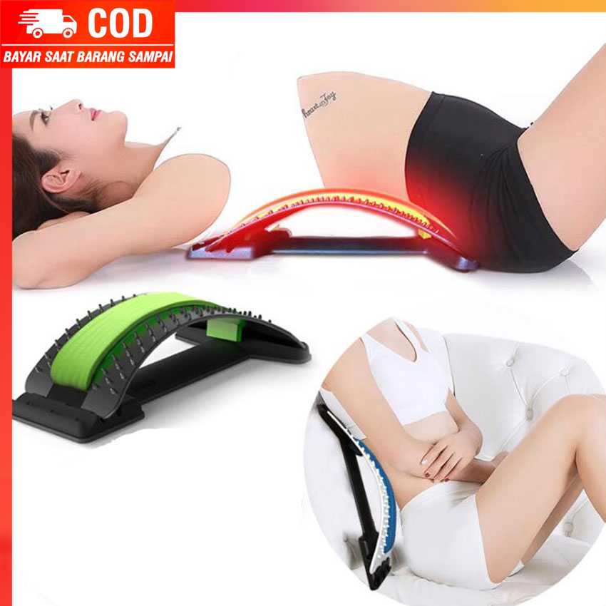 (100% BARANG ORI) Sandaran Lumbar Spinal Support Terapi Sakit Pinggang - H00310