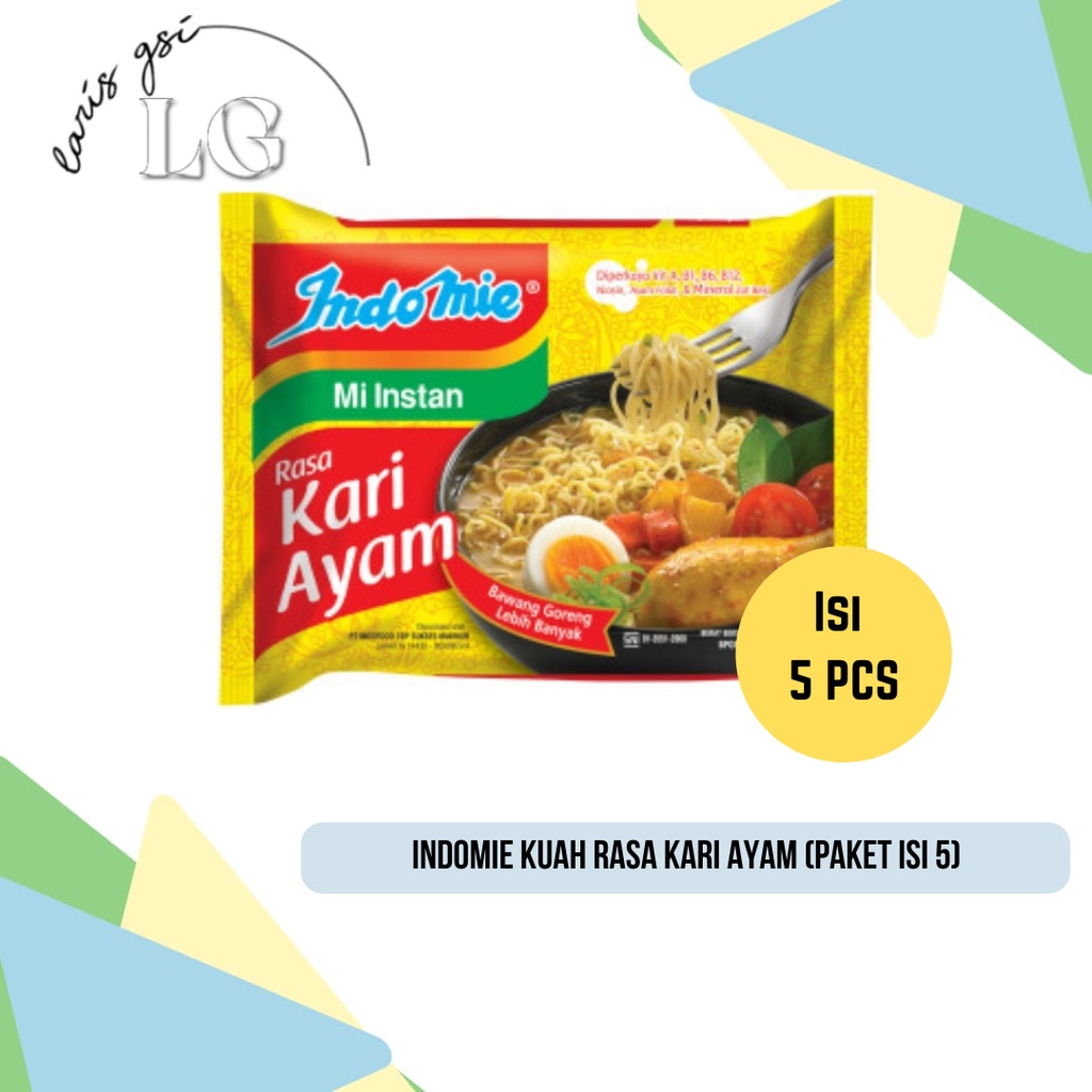 

Indomie kare ayam (5pcs)