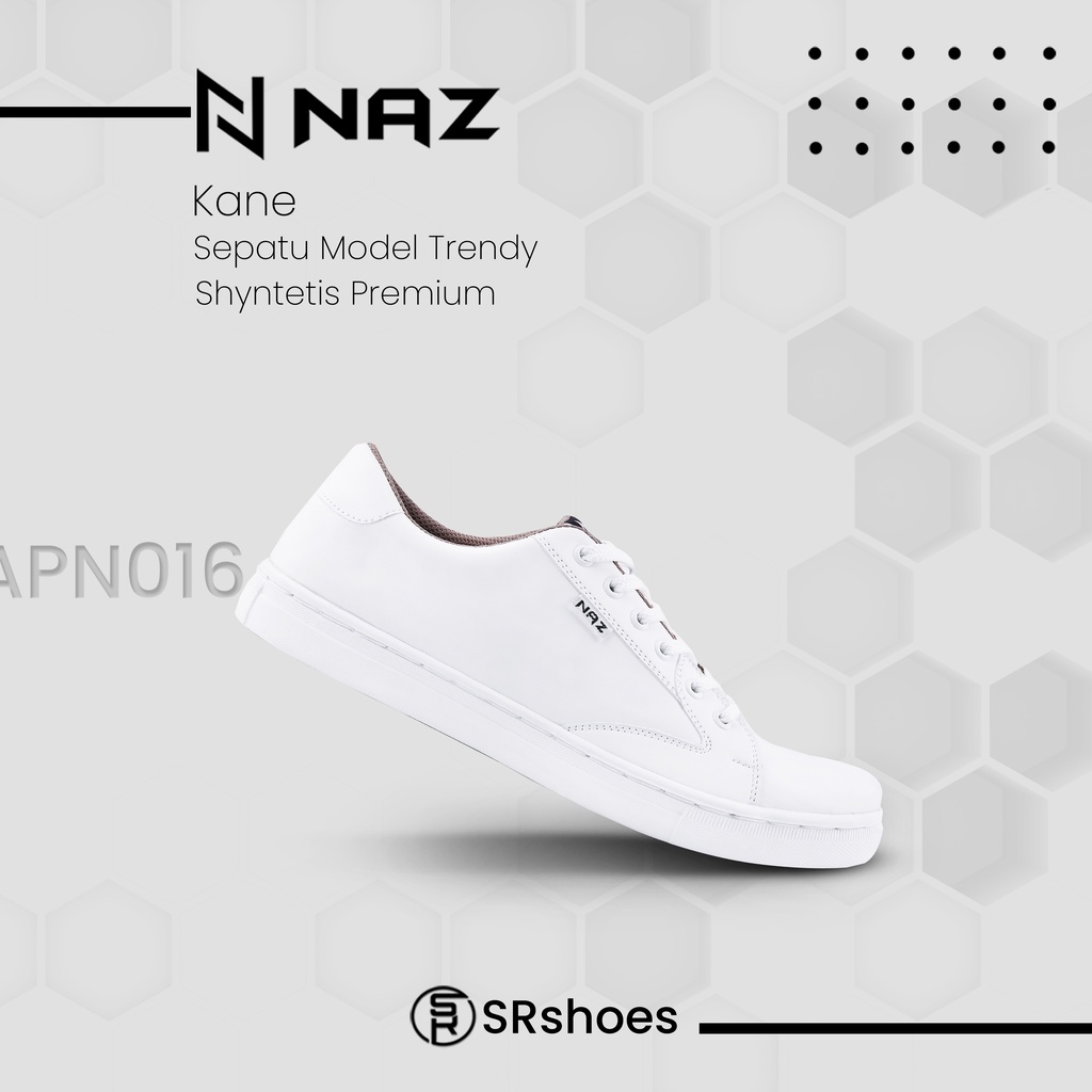 NAZ KANE - Sepatu Sneakers Pria Original NAZ APN 016