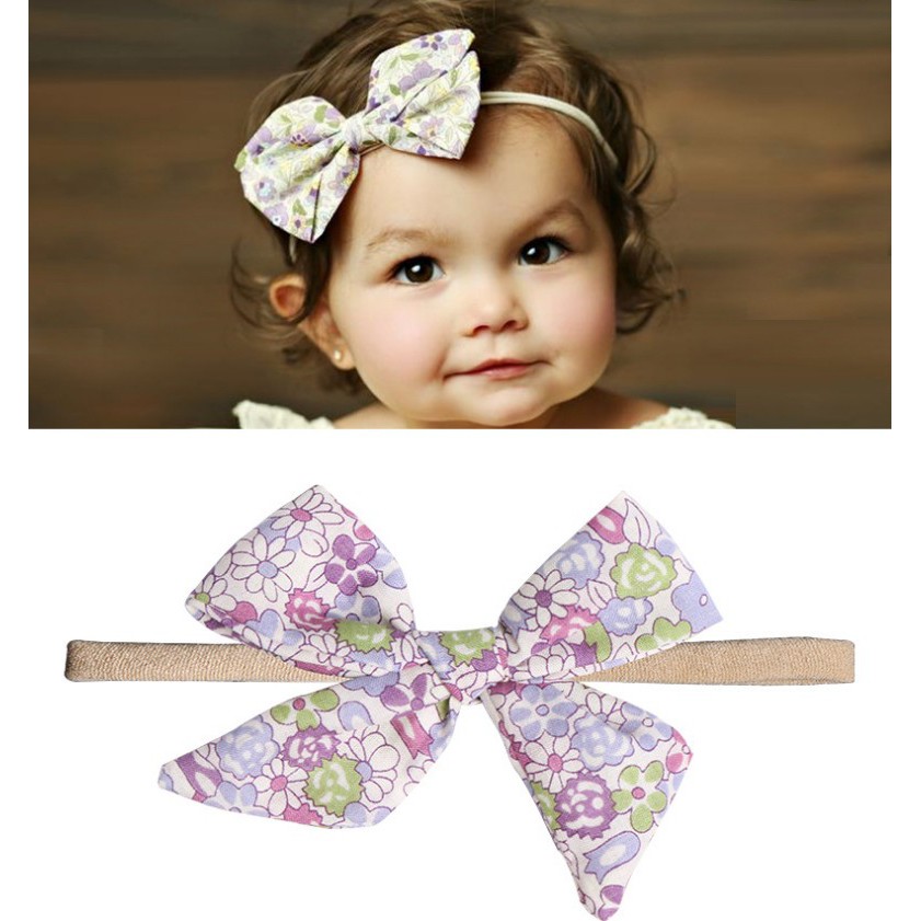 0-3 thn | Bandana bayi headband  premium import pita anak perempuan catalog A