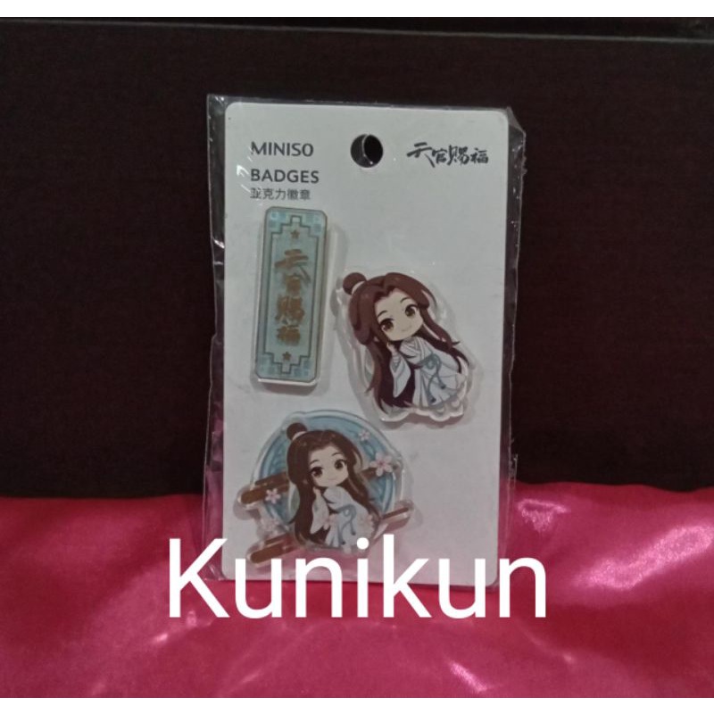 TGCF X Miniso Acrylic Badge Xie Lian