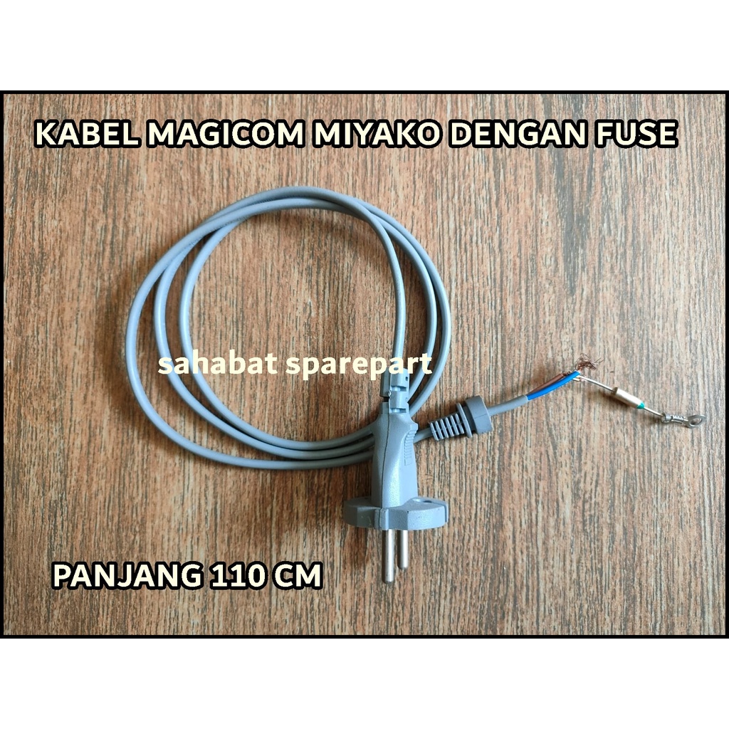 KABEL MAGICOM MIYAKO ORIGINAL DENGAN FUSE