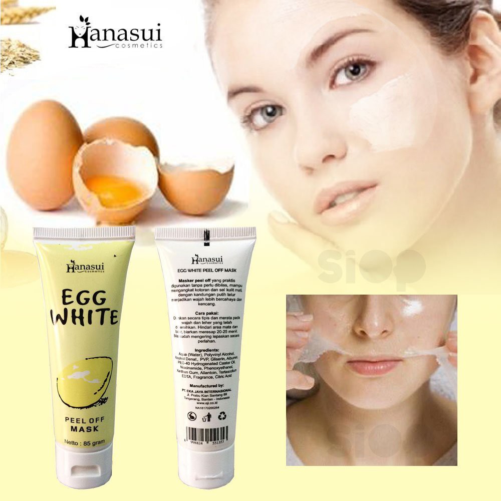 Hanasui Egg White Peel Off Mask 80 g