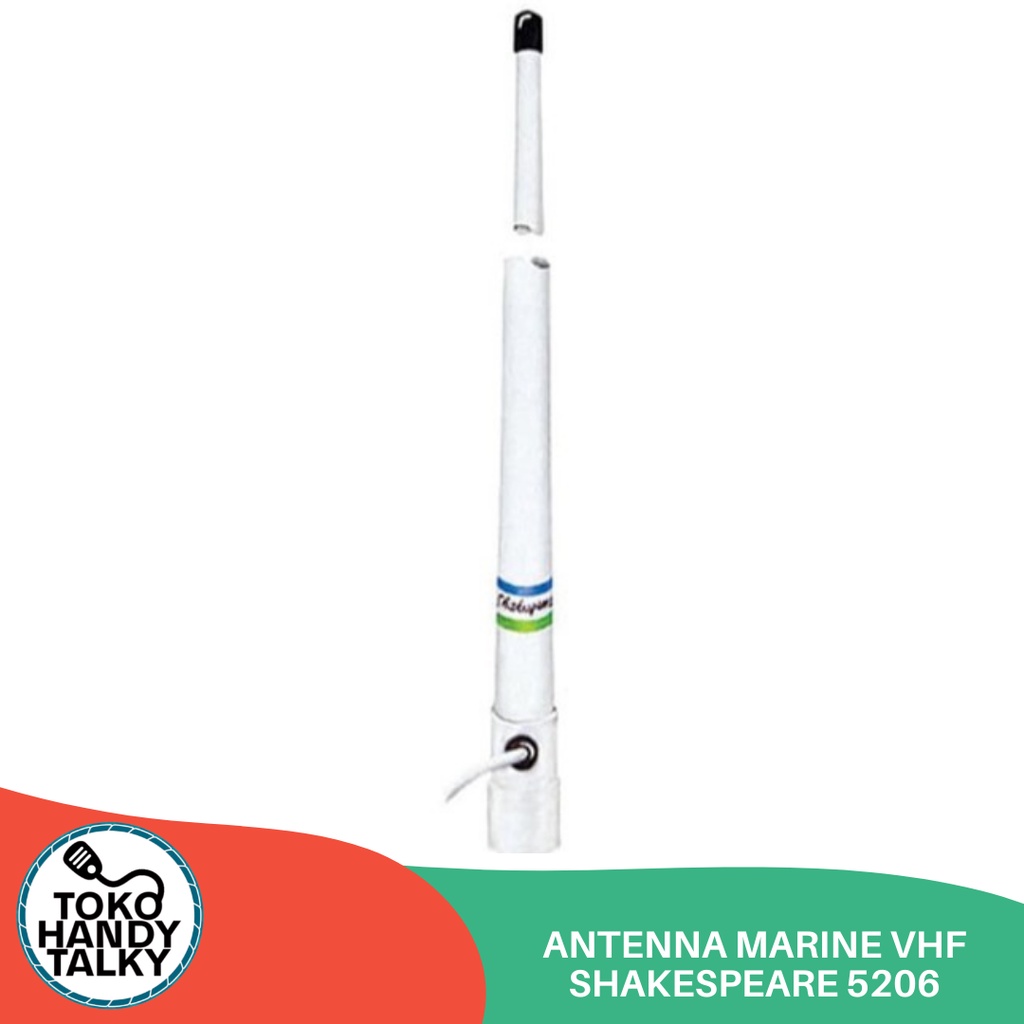 ANTENNA RADIO MARINE VHF SHAKESPEARE 5206 NEW