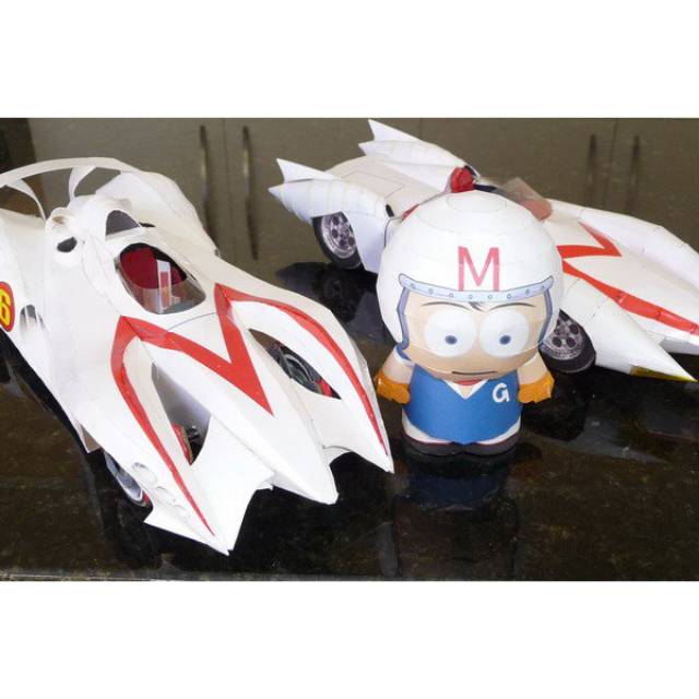 Speed Racer Papercraft