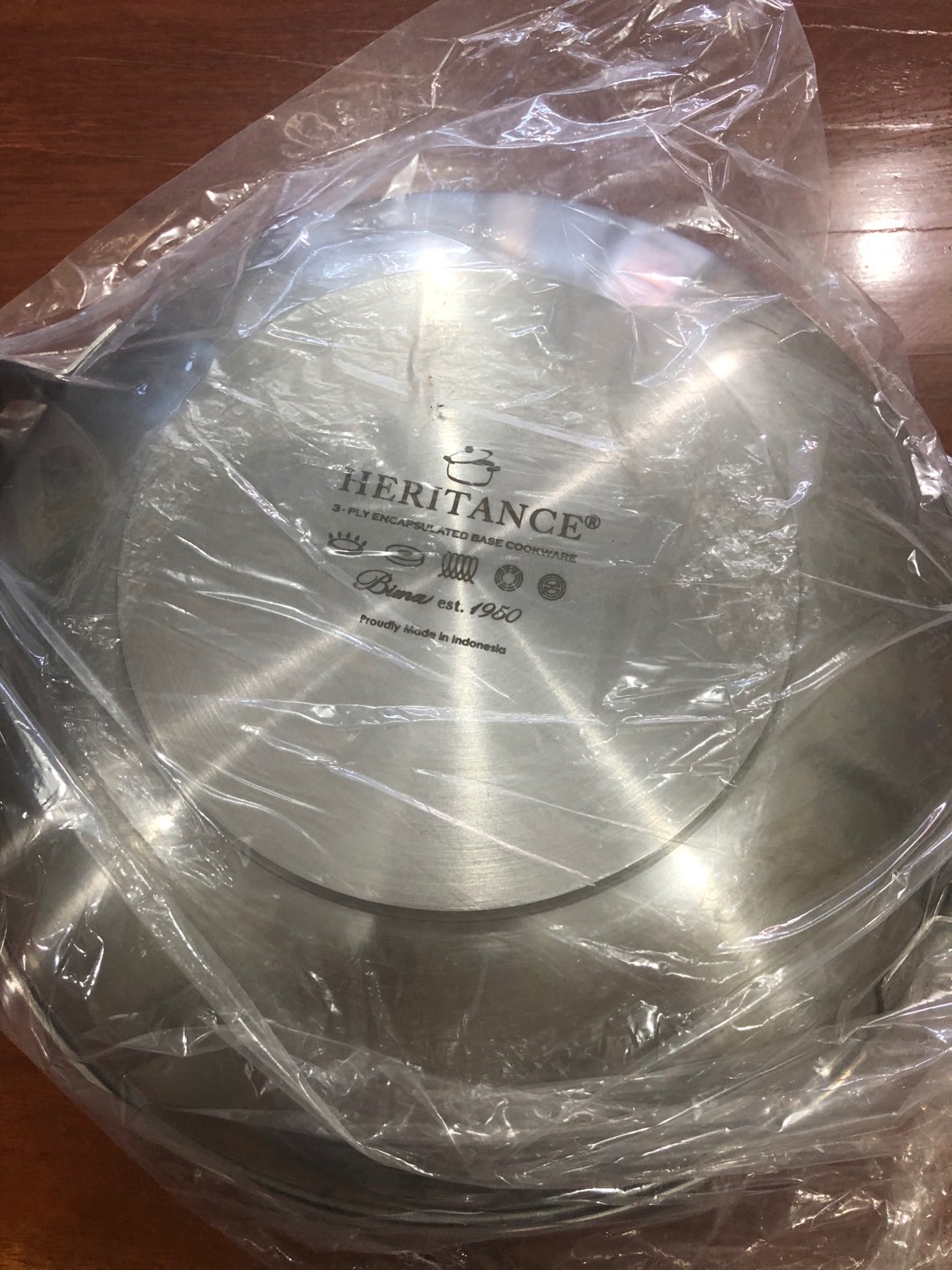 Bima Wok 32 Cm Heritance Classic / Wajan Stainless
