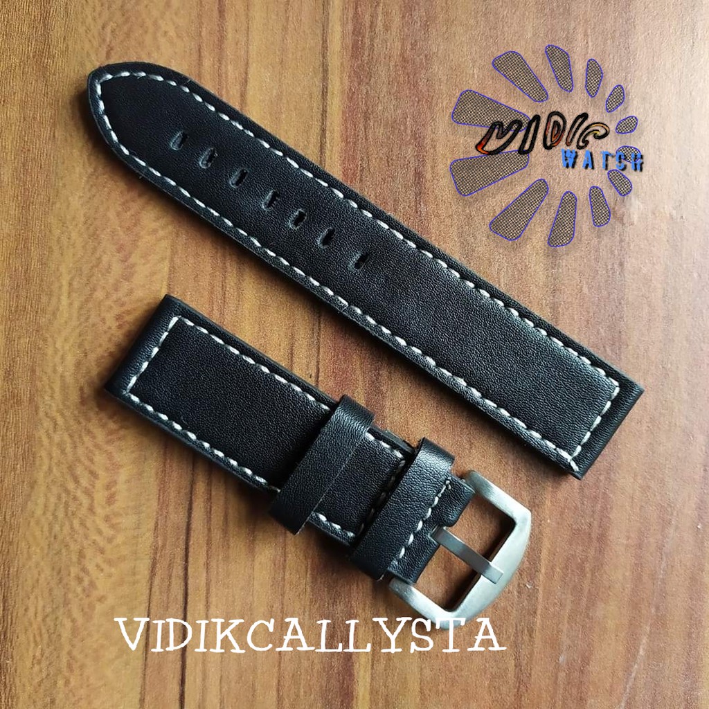 Strap Tali Jam Tangan Kulit 22mm 24mm C301 22 24 SEMUA MERK JAM TANGAN