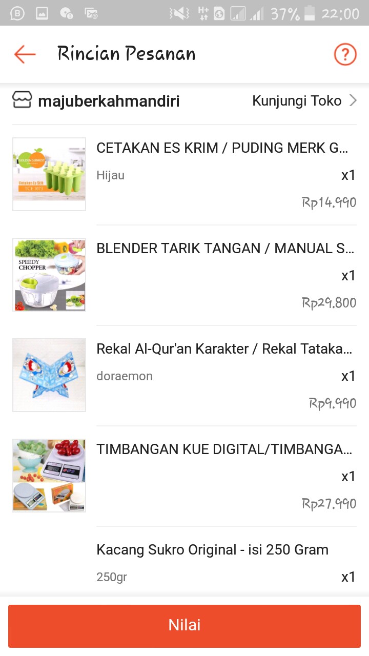 Timbangan Kue Digital/timbangan Dapur Digital - 10kg