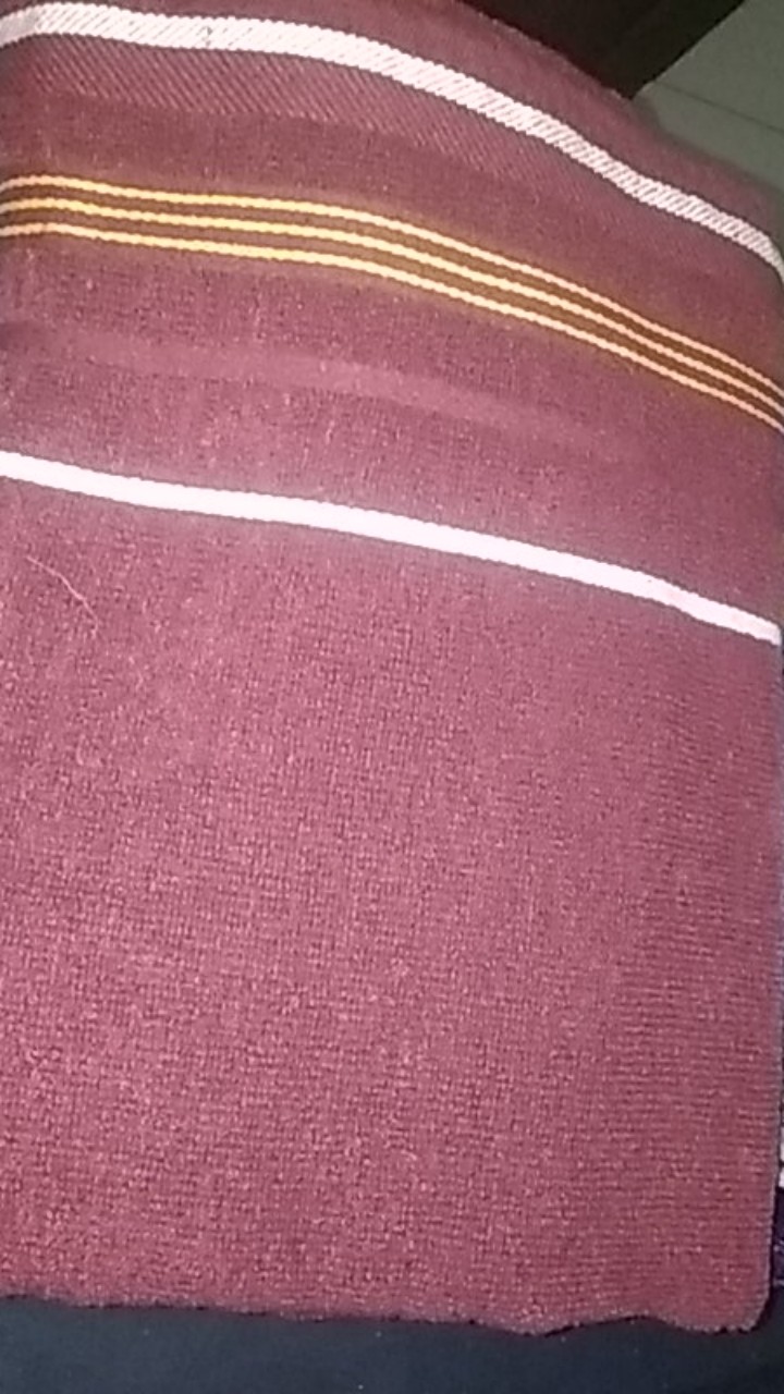 Handuk Mandi Polos List Size 70x140 Cm Cotton