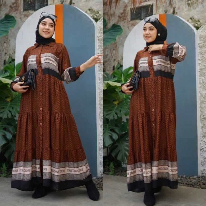 NEW FESHION HOME DRESS RAYON LOMOTIF VIRAL