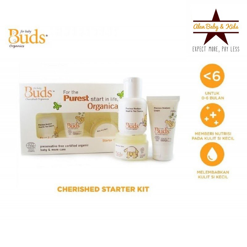 Buds Cherised Organic Starter Kit