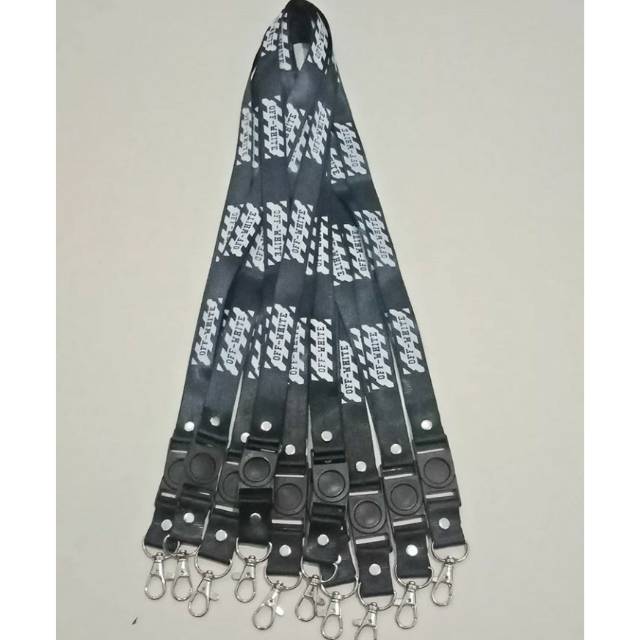 Tali Offwhite / Gantungan Kunci Offwhite / Lanyard Offwhite Terbaru
